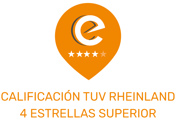 calidad thuv rheinland 4 estrellas superior certicficación